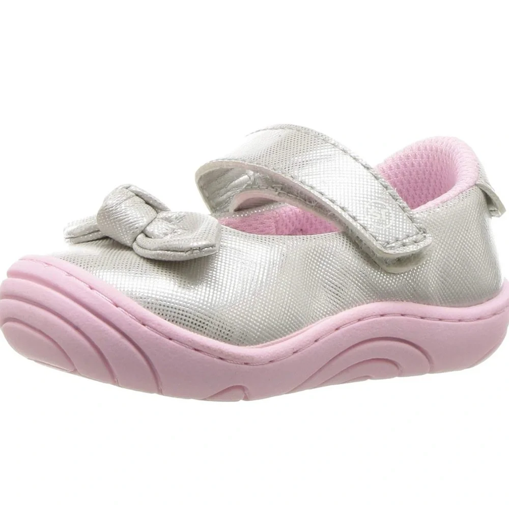 [Stride Rite] Baby Girl’s Infant Lily Mary Jane Flat - Size 3M